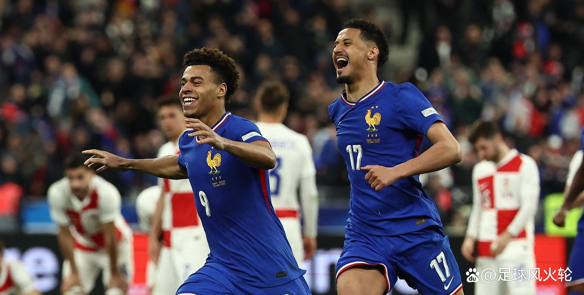 法国队在欧锦赛资格赛中战胜尼日利亚